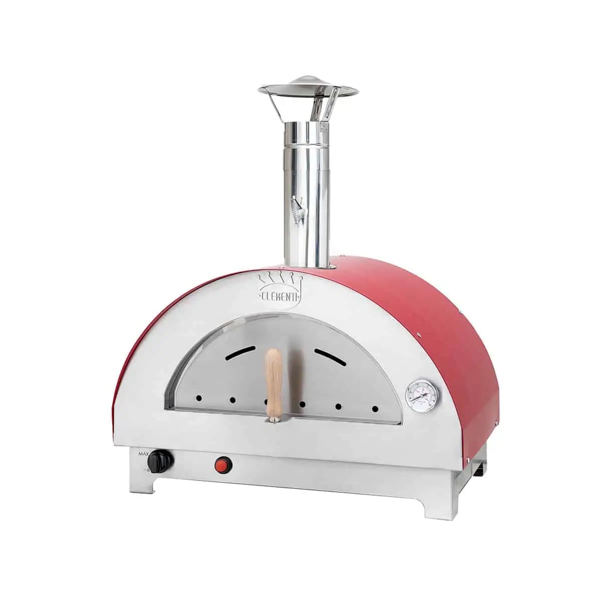 Clementi CLEMENTINO 27.5″ Hybrid Natural Gas and Wood Fired Pizza Oven