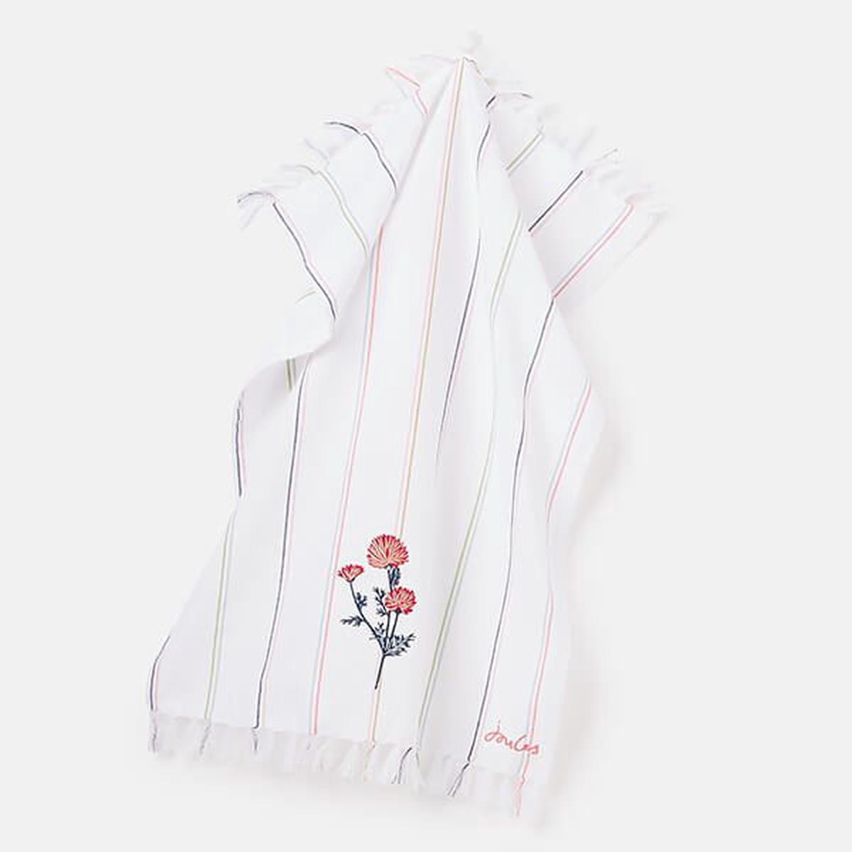 Country Cottage Woven Tea Towel