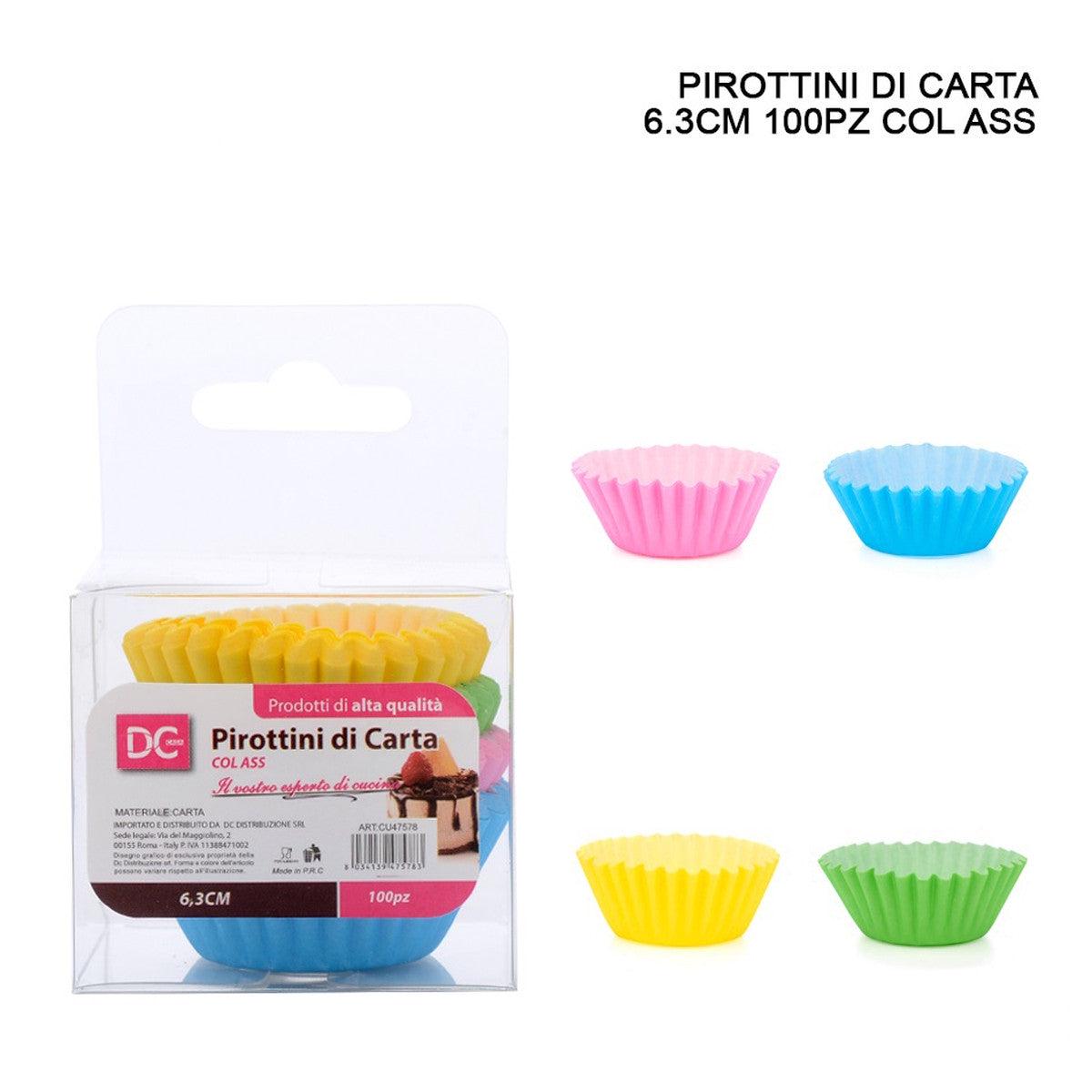 Dc Pirottini Carta 6.3Cm 100Pz Ass