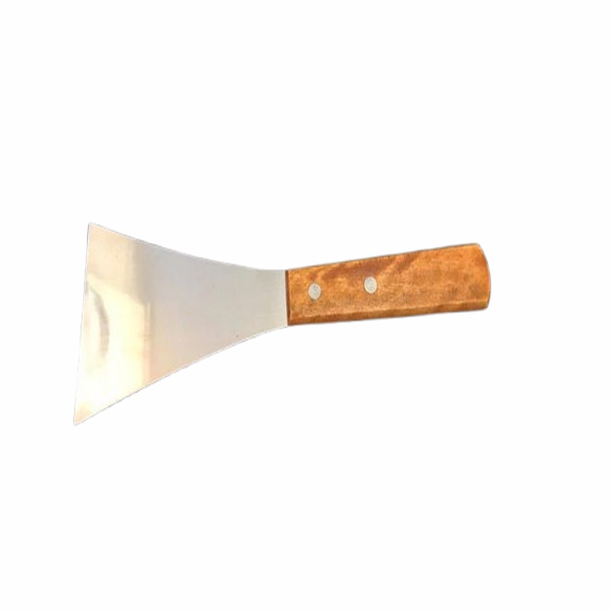 Griddle Scraper Blade Wooden Handle
