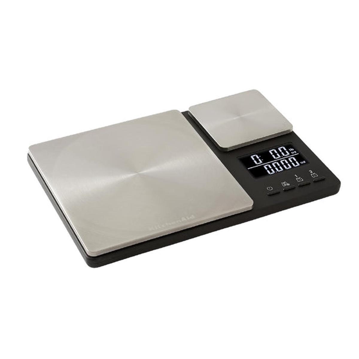 KitchenAid Global Dual Platform Stainless Steel Kitchen Scales Black – DX299
