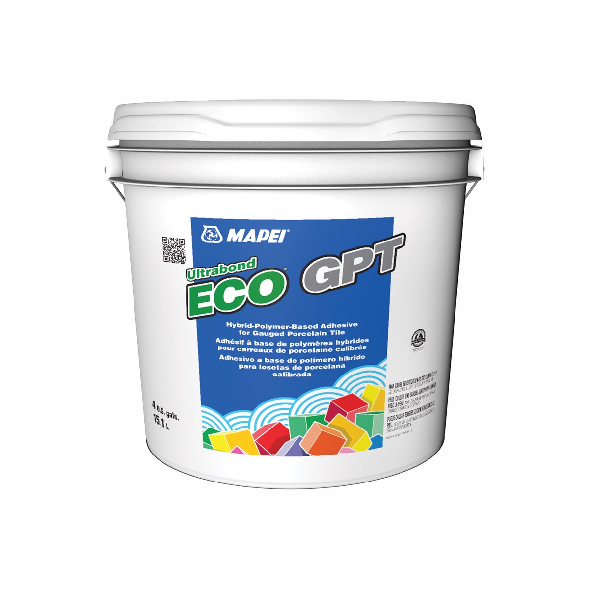 MAPEI Ultrabond ECO GPT Hybrid-Polymer Adhesive for Gauged Porcelain Tile (4.8 gal)