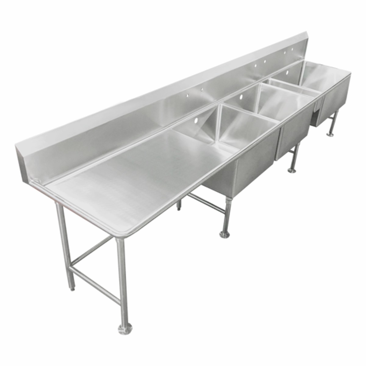 SCS-34-1620-30L | 83′ | Sink, (3) Three Compartment