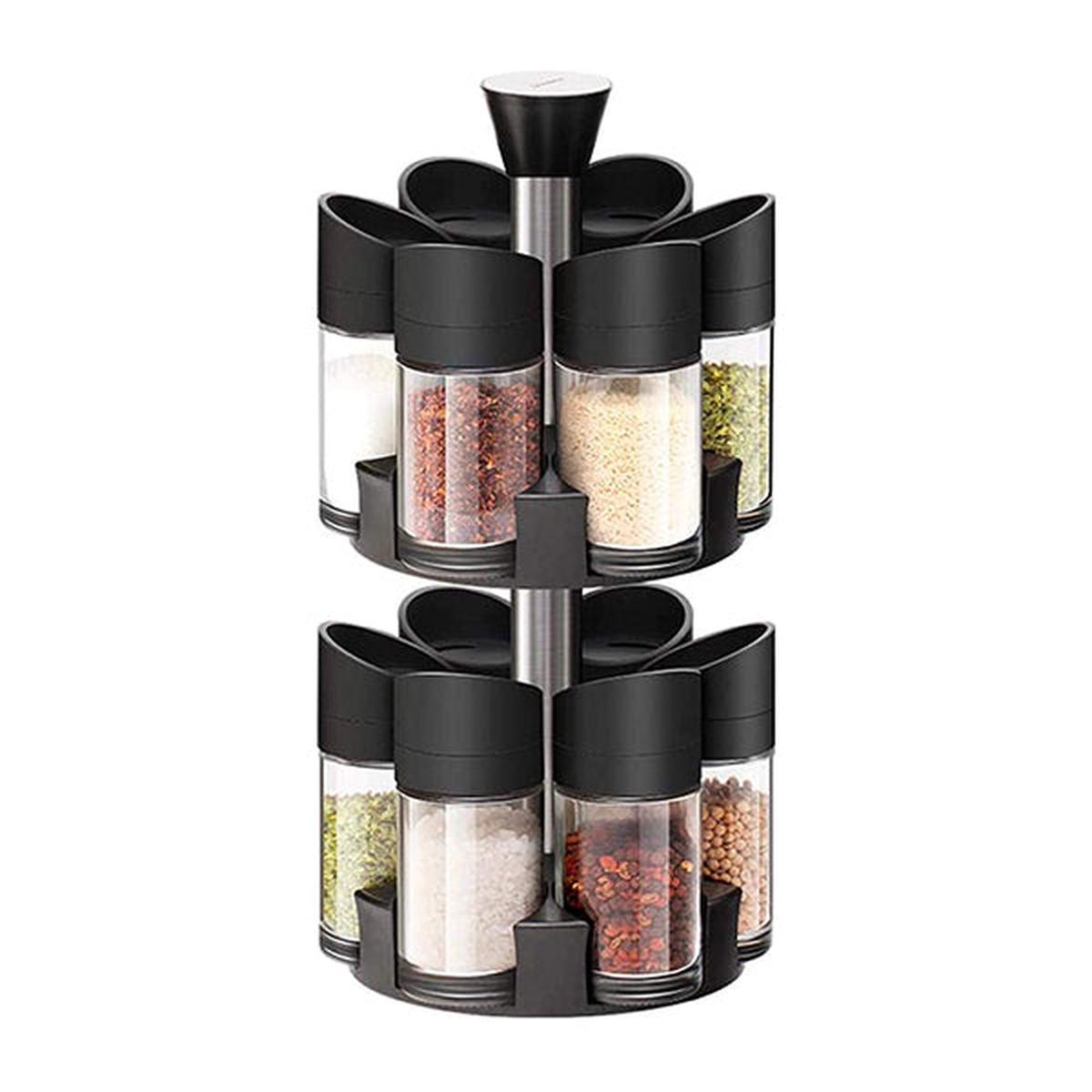 Spice Jar Set 13 Pieces – Black