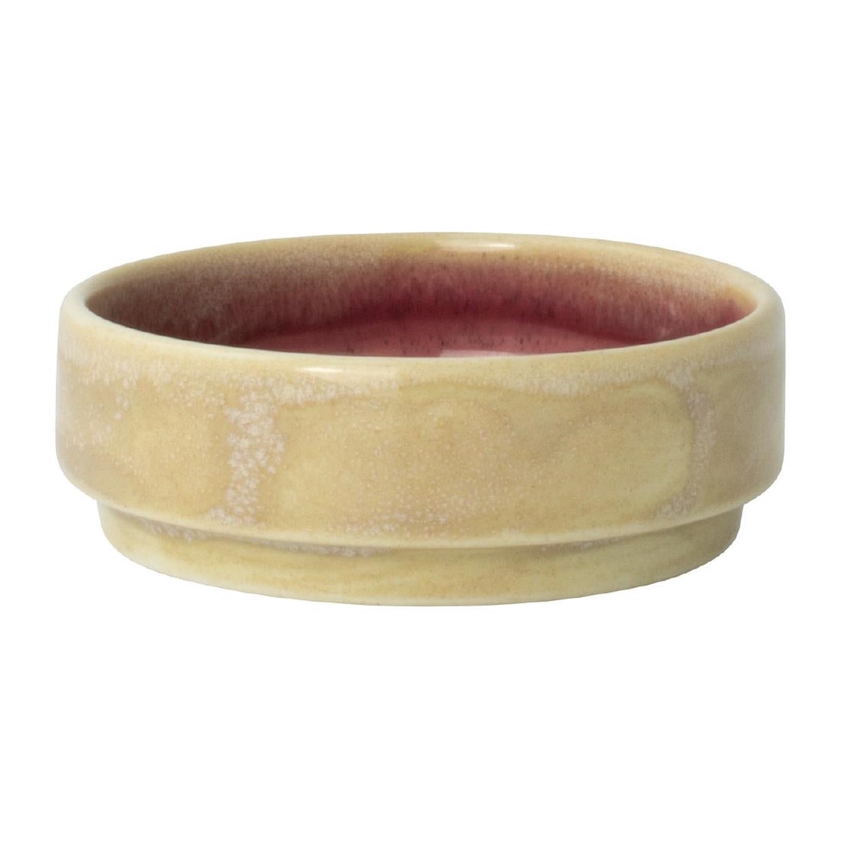Steelite Aurora Vesuvius Rose Quartz Trays Round 75mm (12 Pack)