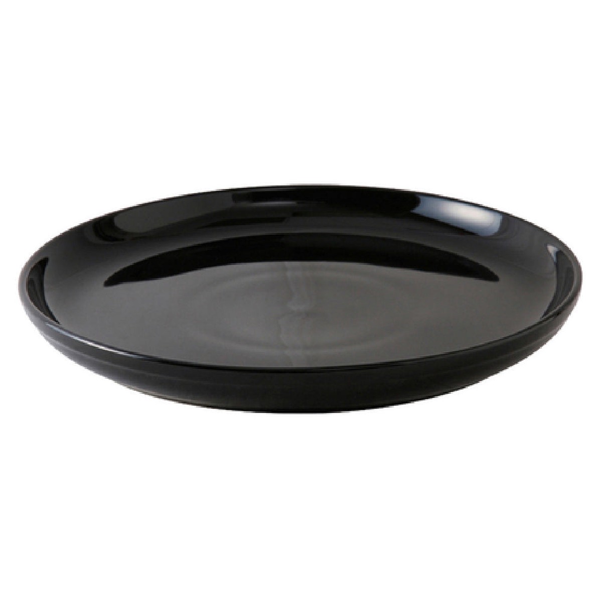 Tuxton BBA-1315 13-1/8 Inch Pizza Serving Plate Round Ceramic Rolled Edge