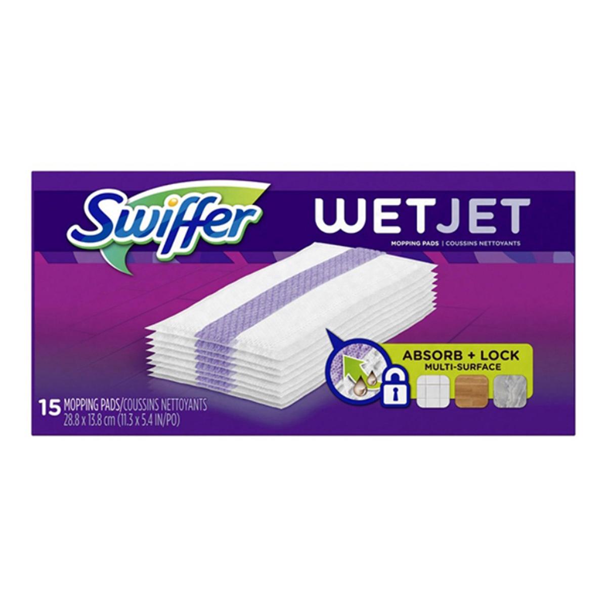 15Pcs Wetjet Pad Refill