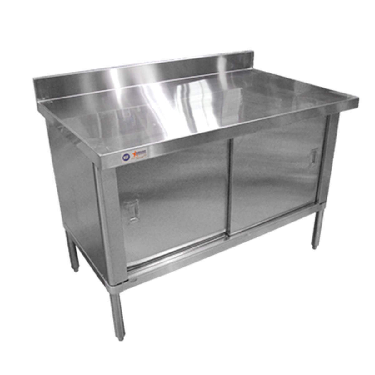 28642 | 48′ | Work Table, Cabinet Base Sliding Doors