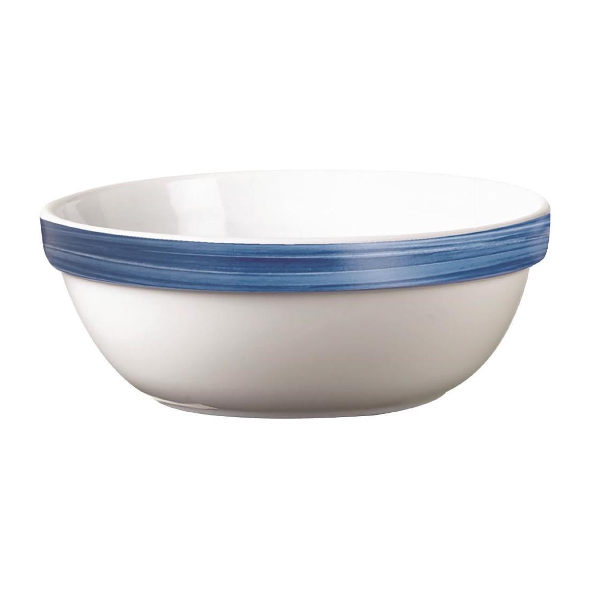 Arcoroc -Brush Bowl Tempered Blue Jean – 120mm (36 Pack) PAS-FK474