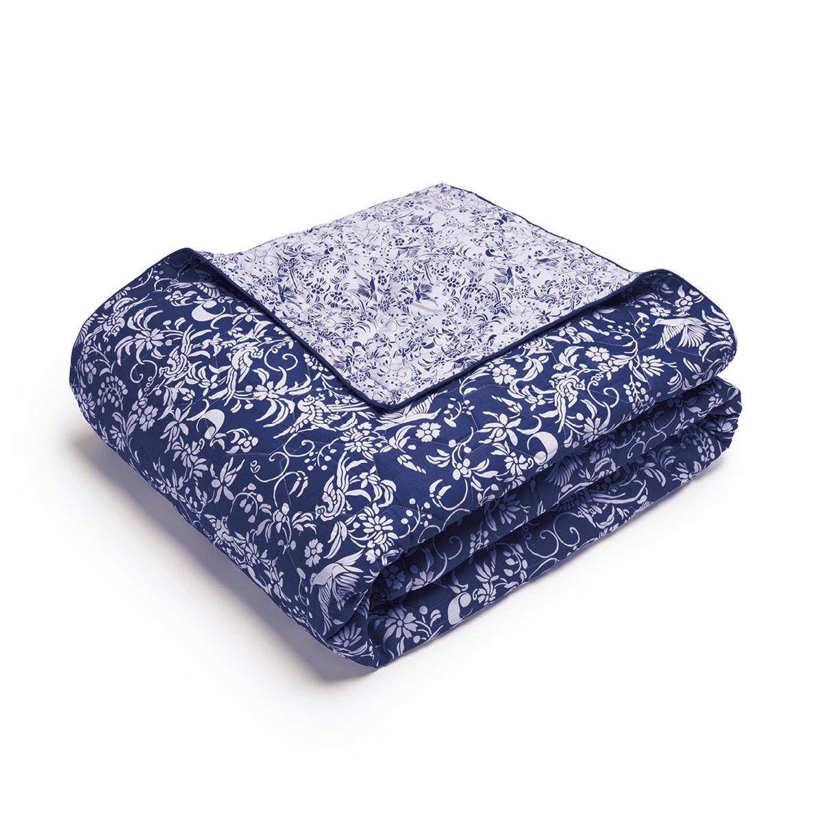 Bedspread – Birds blue