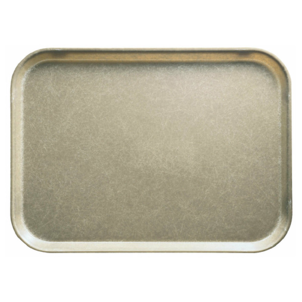 Cambro 1418FF104 13-13/16 Inch Rectangular Tray Textured Surface Polypropylene Tan