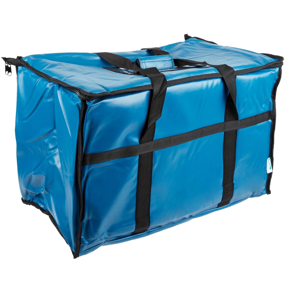 Choice 124FCARRVNL 23″ x 13″ x 15″ Insulated Vinyl Food Delivery Bag – Blue