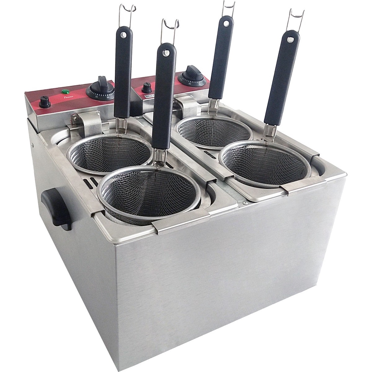 Commercial Pasta Boiler Electric 4 Baskets 3k W Table Top | Pc2 G