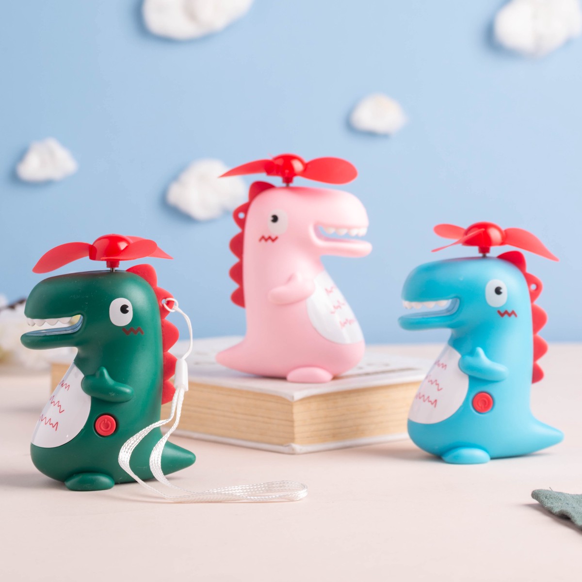 Dino Cartoon Fan