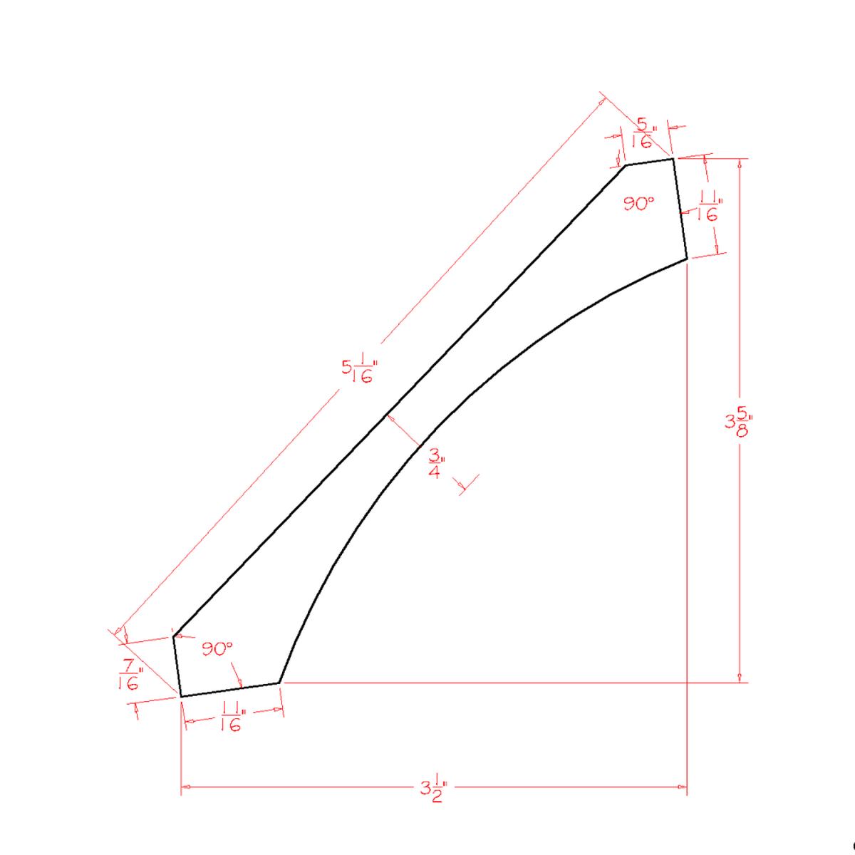 English White Cove Crown Molding Pre-Assembled