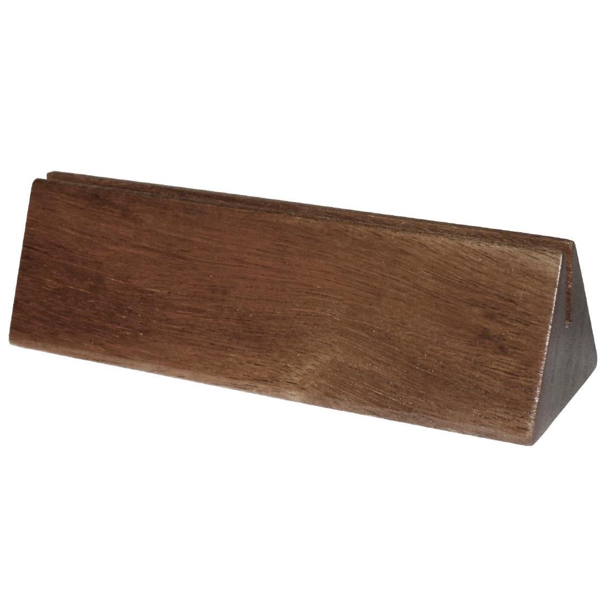 Olympia Acacia Menu Holder (Pack of 10) – CM921