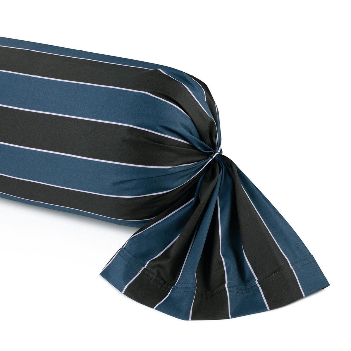 Pillowcase cotton satin – Eclipse Dark blue – 43 x 210 cm