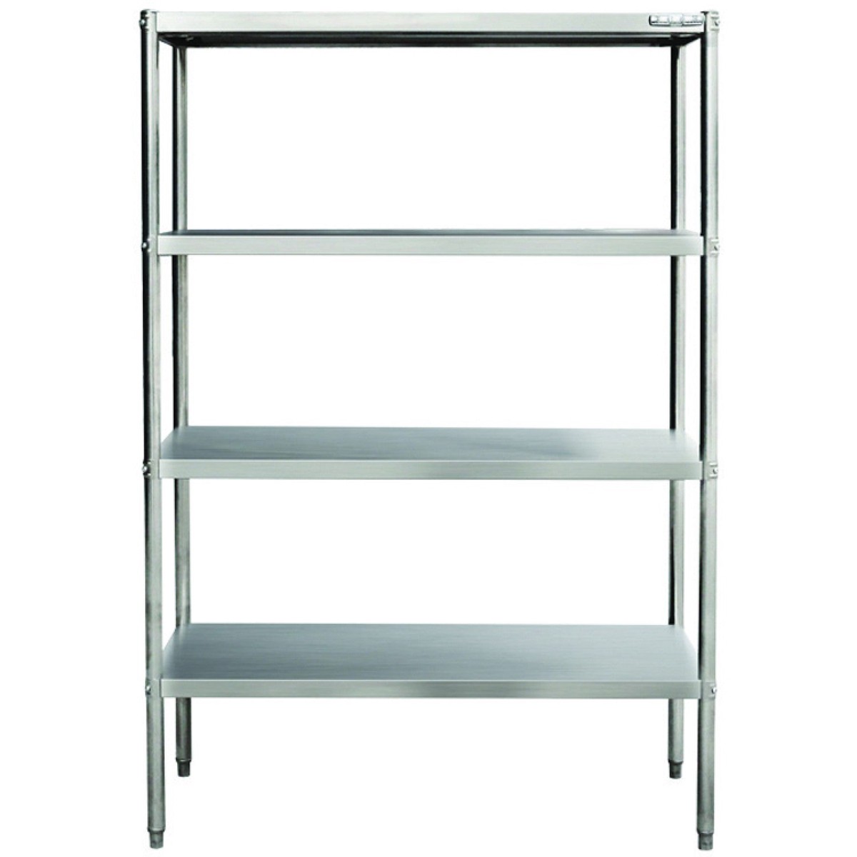 Professional Heavy Duty Shelving Unit Stainless Steel Width 600mm Depth 500mm 4 Shelves | Vs650 S4