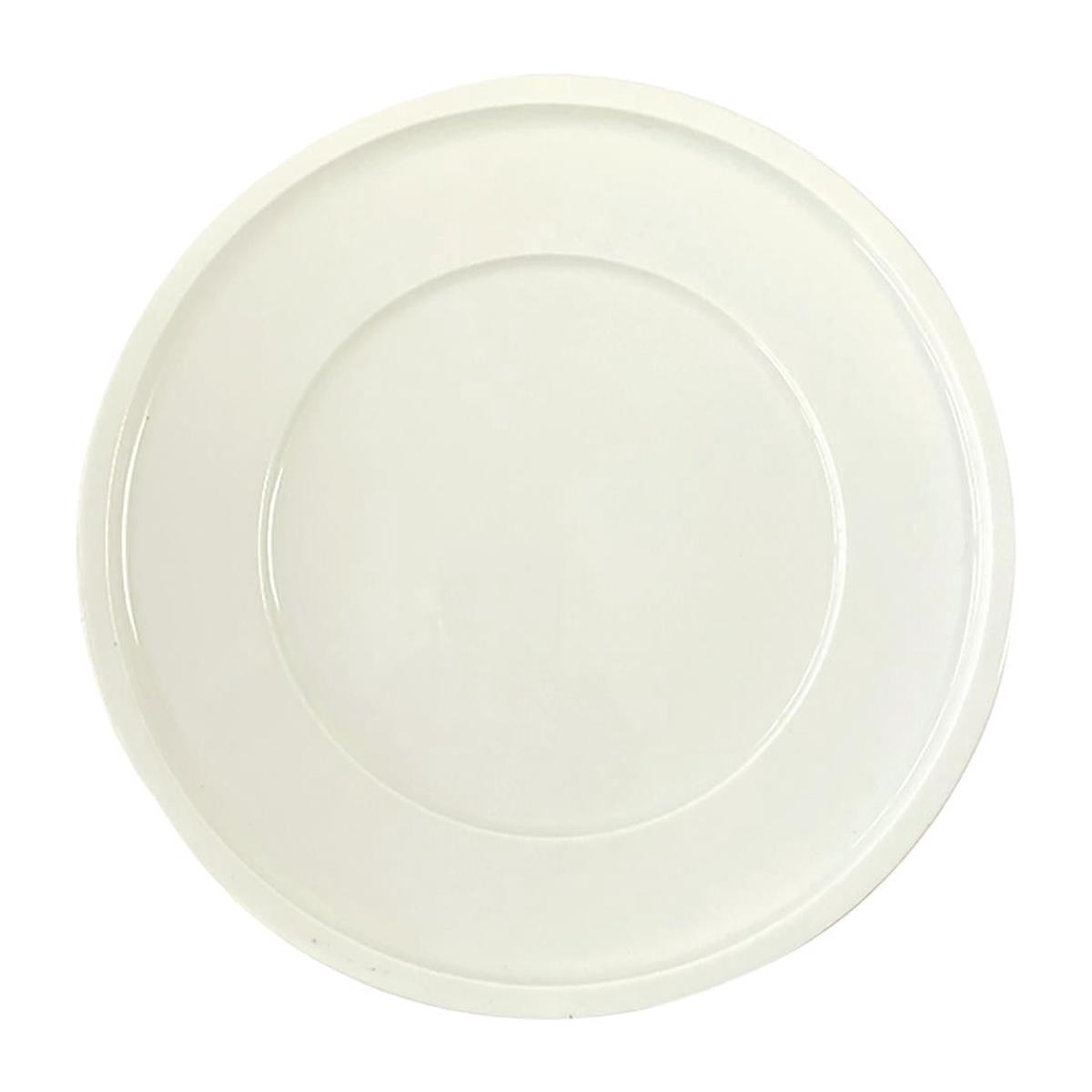 Rakstone Ease Flat Plates Ivory 280mm (12 Pack) PAS-FW153