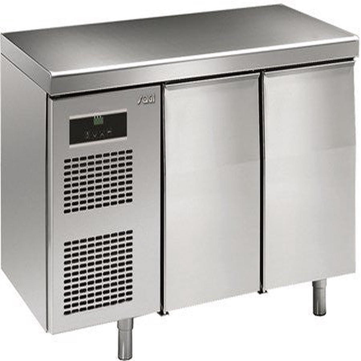 Sagi KIGAM 2 door refrigerated counter – 1/1gn size