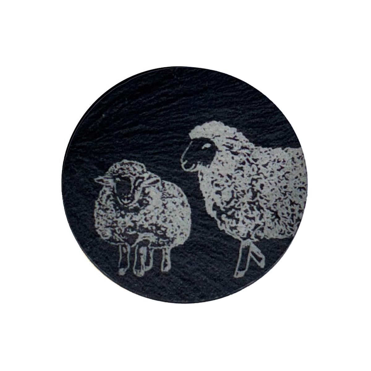 Selbrae House Sheep Slate Magnet