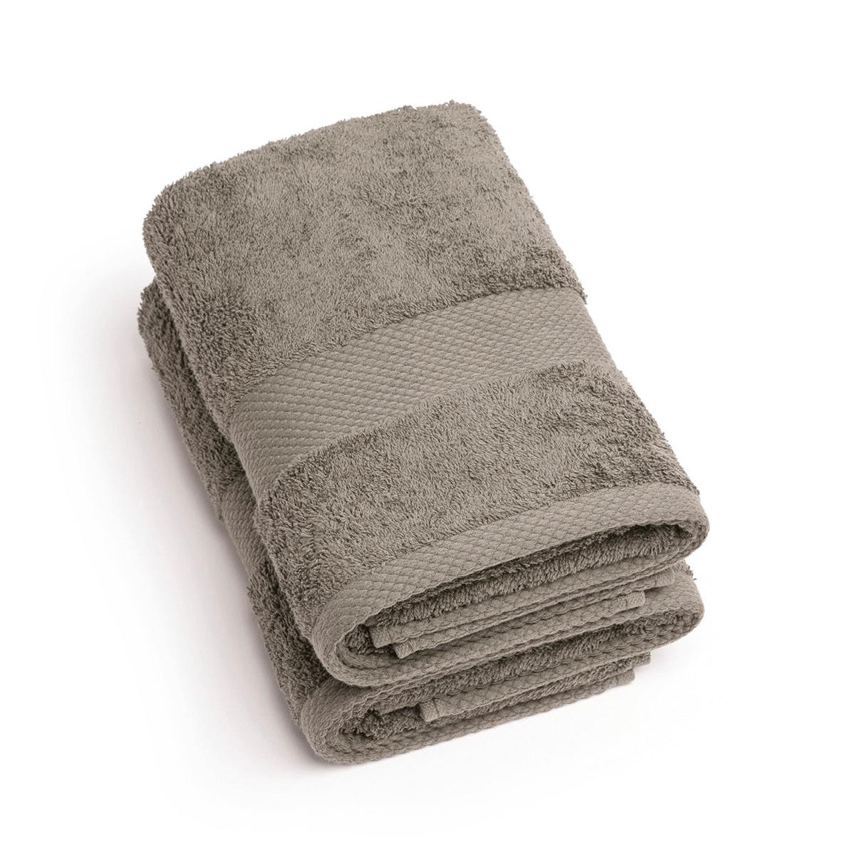 Set of 2 handtowels – 2 x (50 x 100 cm) – Brown