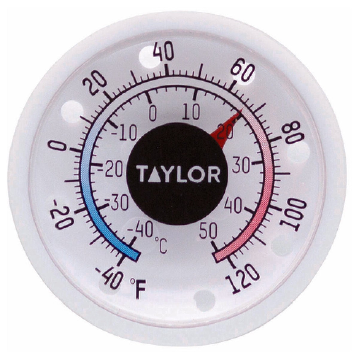 Taylor 5380N Window/Wall Thermometer Indoor/outdoor 1-3/4″ Dial