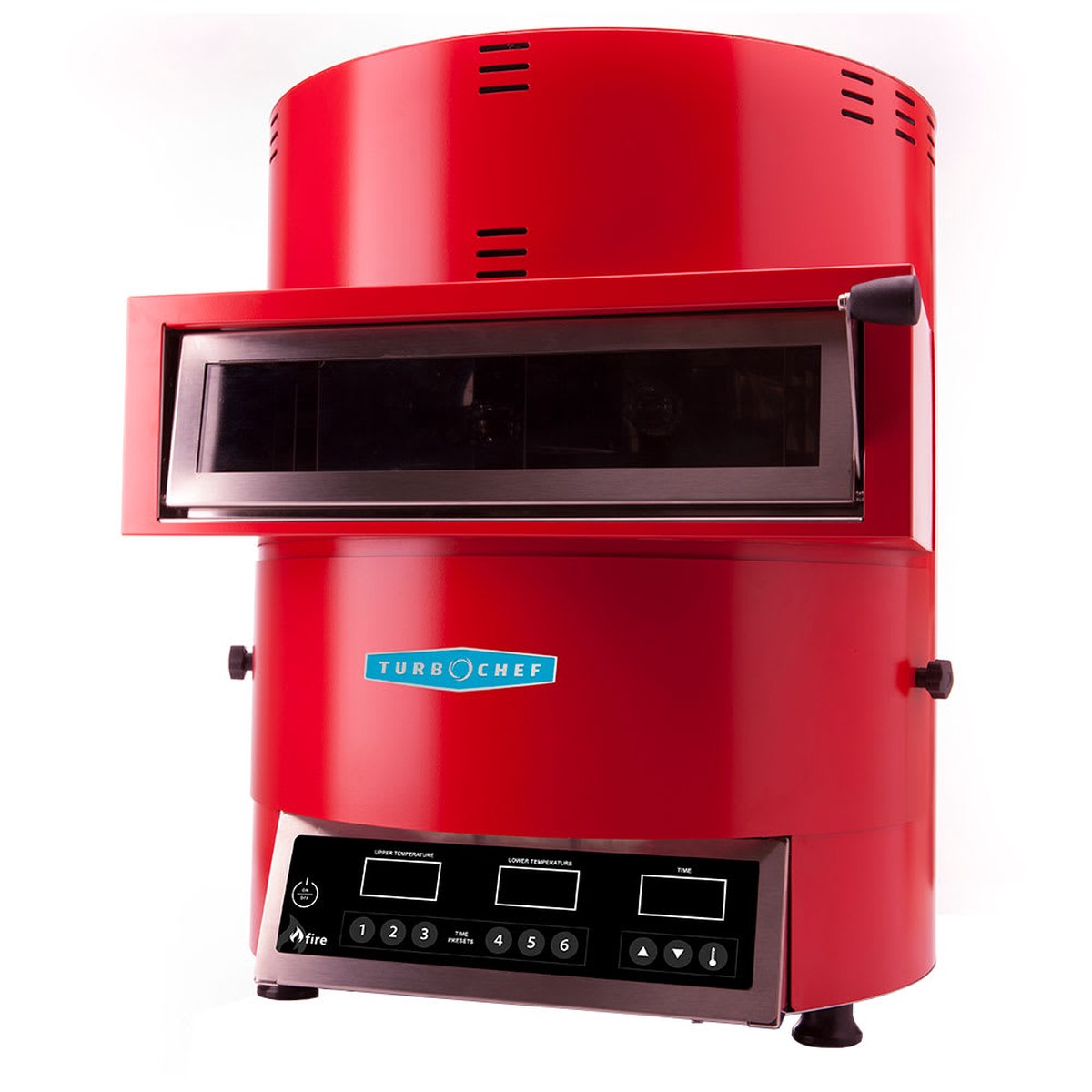 TurboChef FIRE 19″ Double Wall Ventless Countertop Electric Pizza Oven – Traffic Red