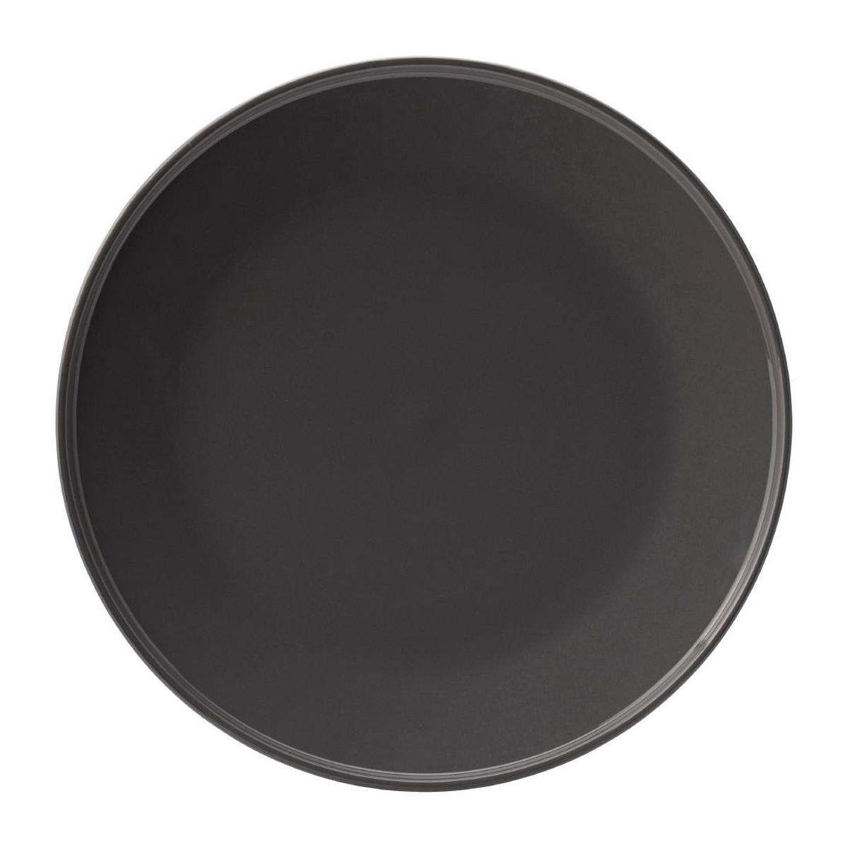 Utopia Core Round Plates Slate 270mm (6 Pack) (Diameter: 270mm | 6 Pack) PAS-HU902