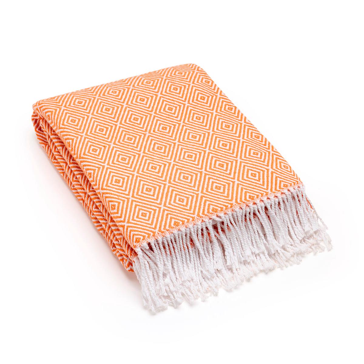Woven plaid Milan Orange – 130 x 180 cm