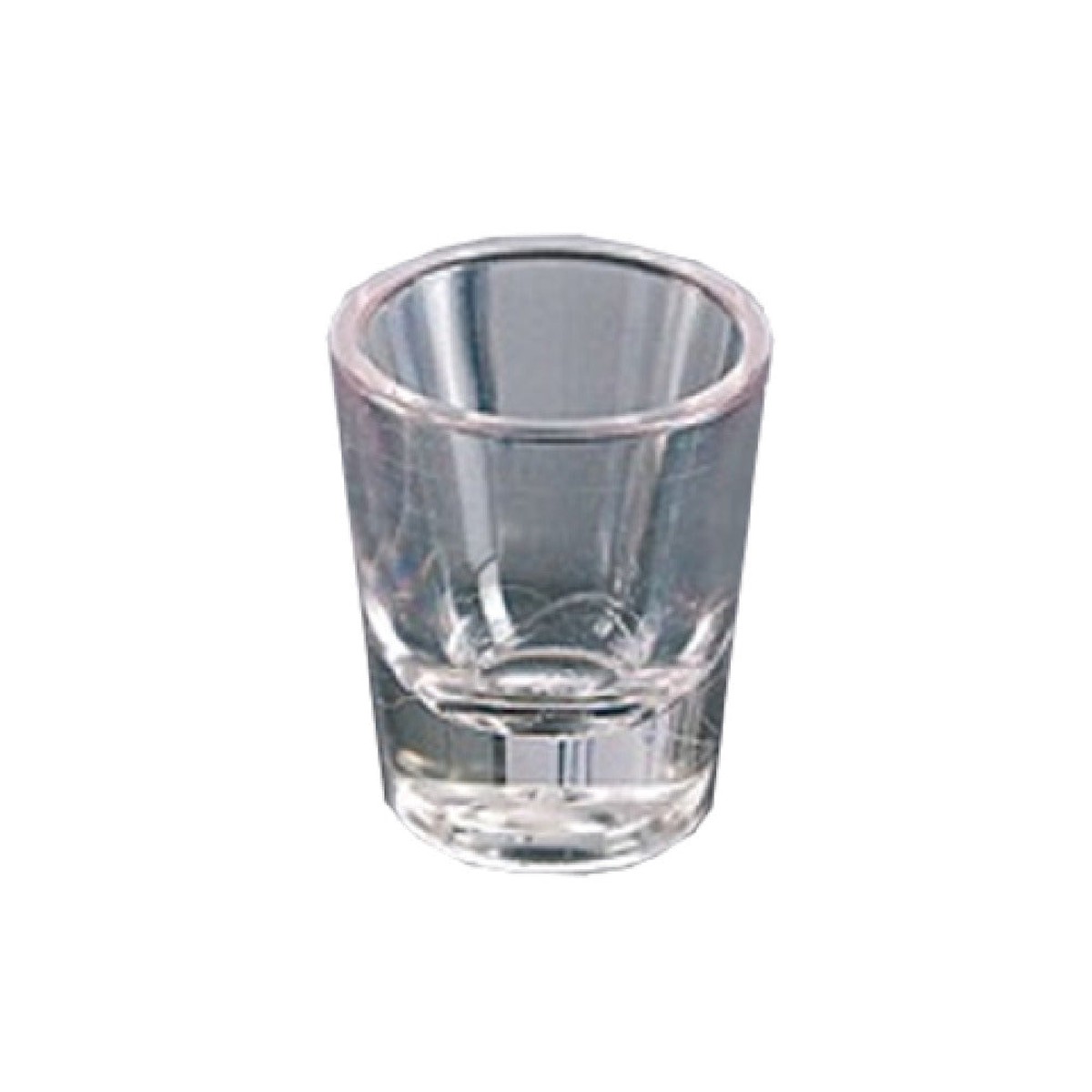 Yanco SM-01-S 1 Oz Clear Shot Glass SAN Case of 2 Dozen
