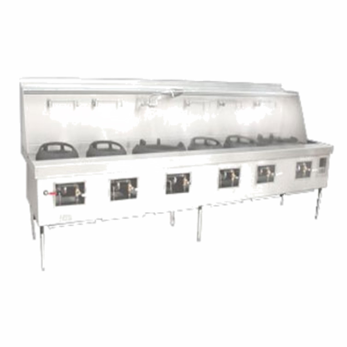 Y-6-SS | 138' | Range, Wok, Gas