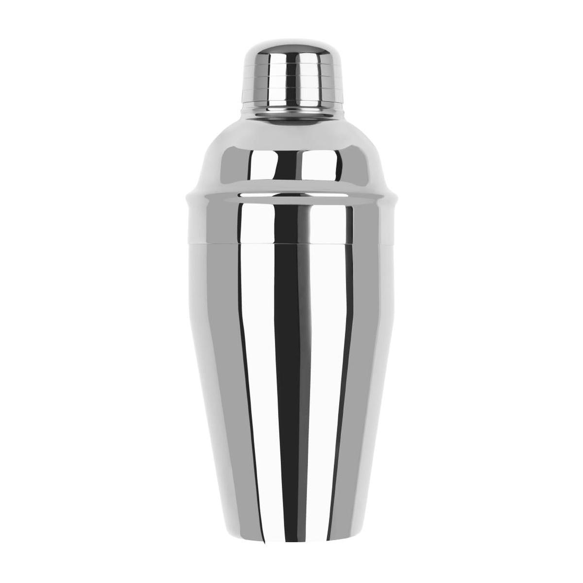 Zanzi Classic Club Cocktail Shaker 3pc Stainless Steel - 500ml PAS-FZ730