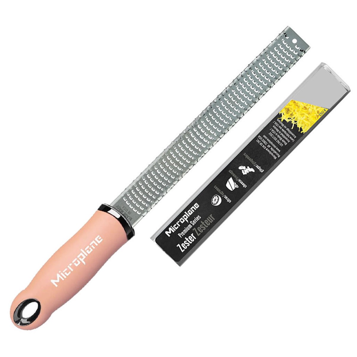 Zester Grater 12-in - Premium Classic Series, Dusty Rose