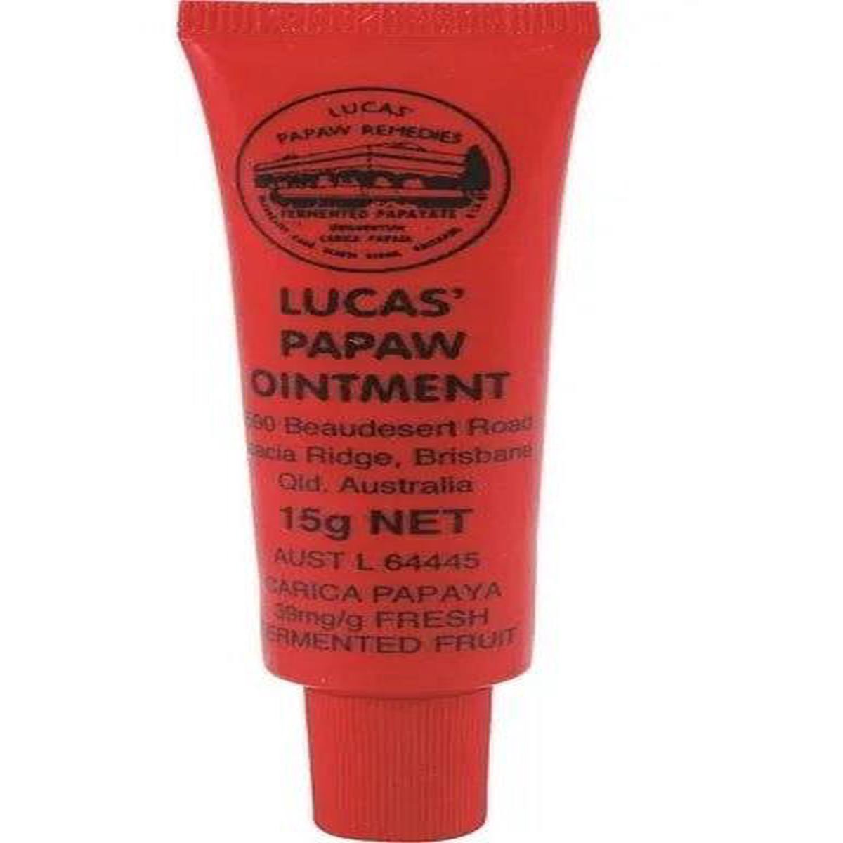 4-pack Lucas Papaw Ointment Lip Applicator 15g 8211 exp 0327