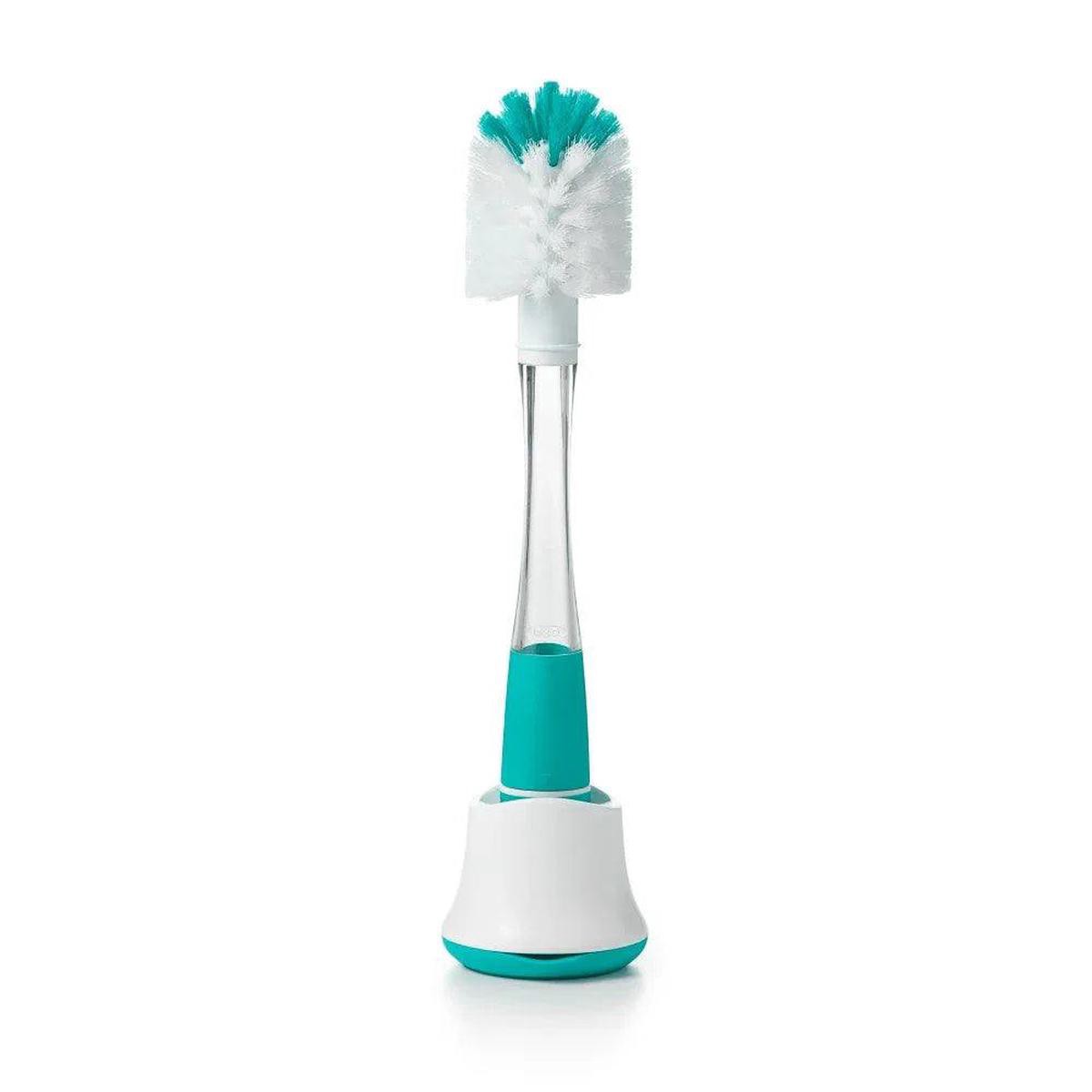 OXO Tot Soap Dispensing Bottle Brush With Stand 8211 Teal