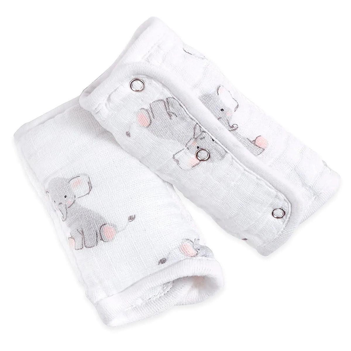 Aden Anais Cotton Muslin Strap Covers 8211 Elephant