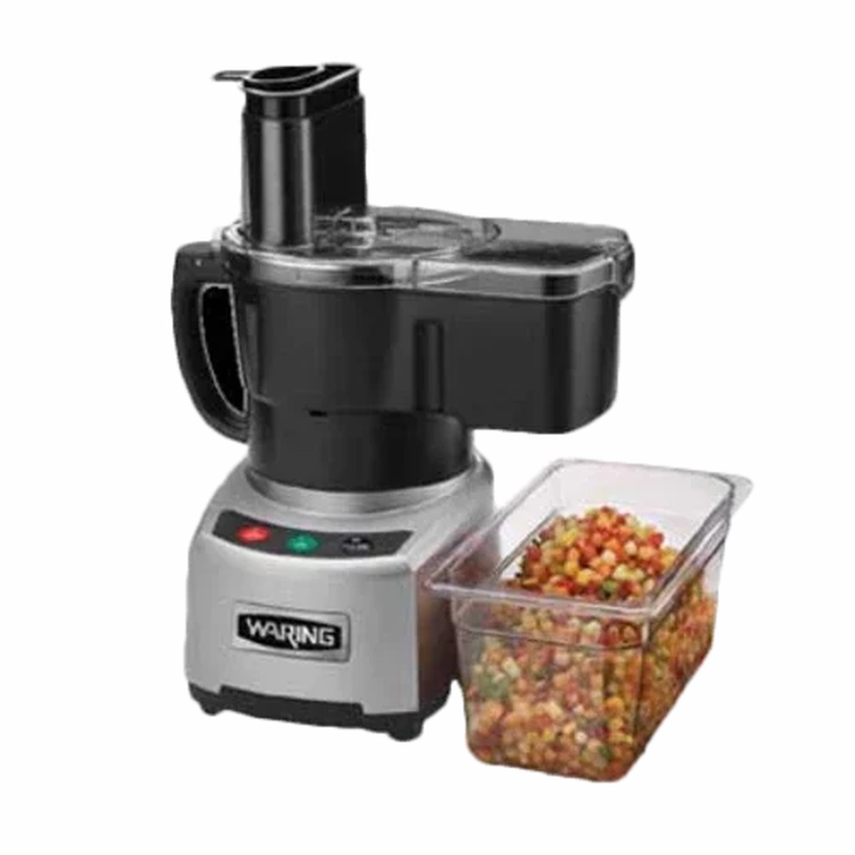 WARING WFP16SCD Combination Continuous-Feed and Batch Bowl Processor with 4 qt Capacity