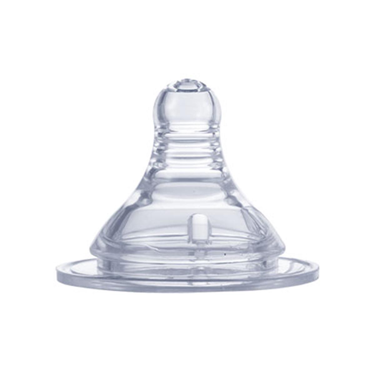 WIDE NECK SILICONE NIPPLE 0