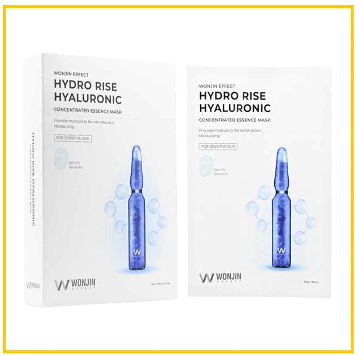WONJIN Hyaluronic Acid Ampoule Hydrating Mask 10 Sheets