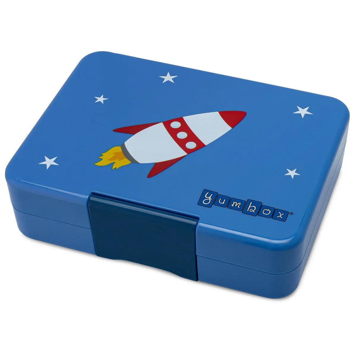 Yumbox Snack 3-compartment Lunch Box w Exterior Print (2 Designs)