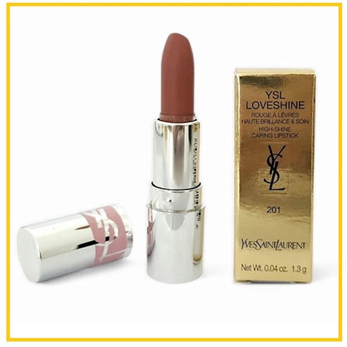 Yves Saint Laurent (YSL) Love Shine High Shine Caring Lipstick 201 Rosewood Blush 13g (Lipstick Sample)