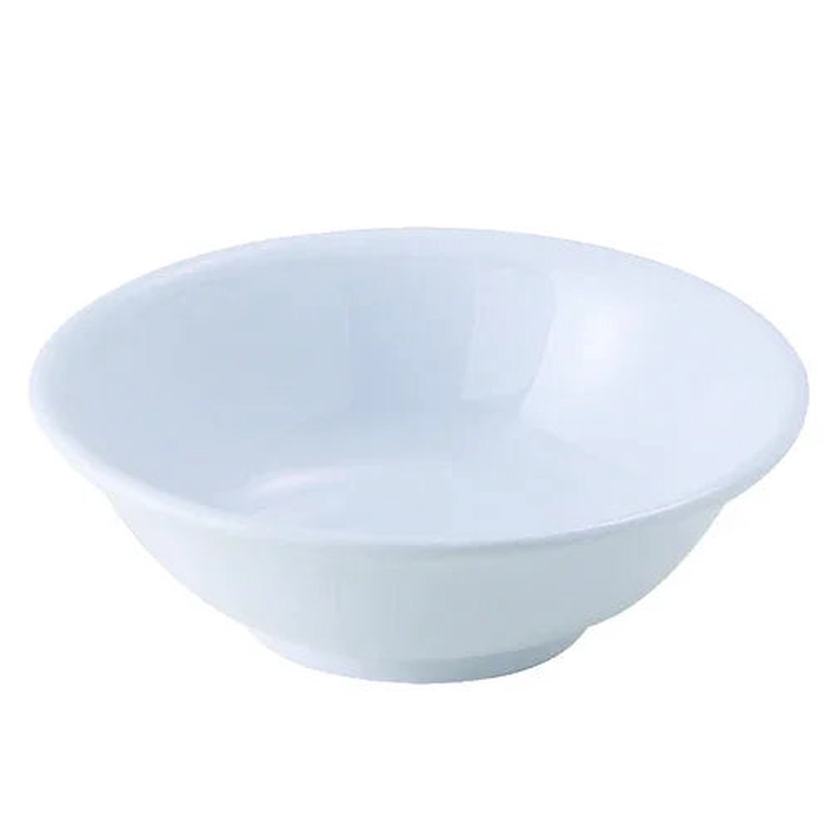 Winco MMB-22W | Bowl 22 oz round rimless white melamine dishwasher safe