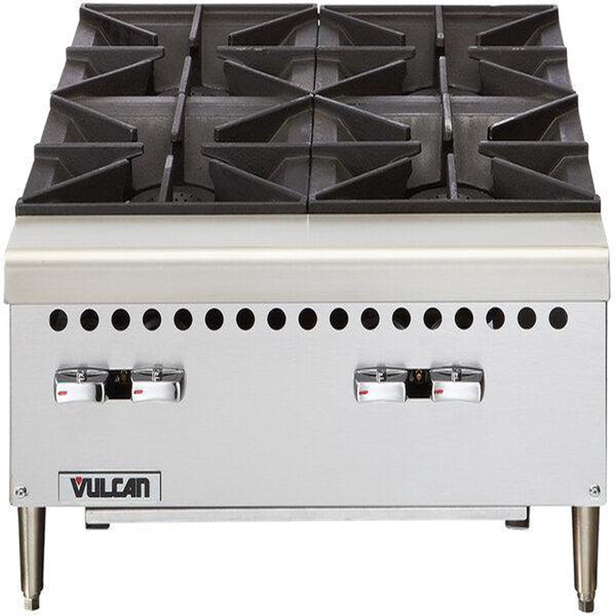 Vulcan - 24" Gas Countertop Hotplate with 4 Burners - VCRH24