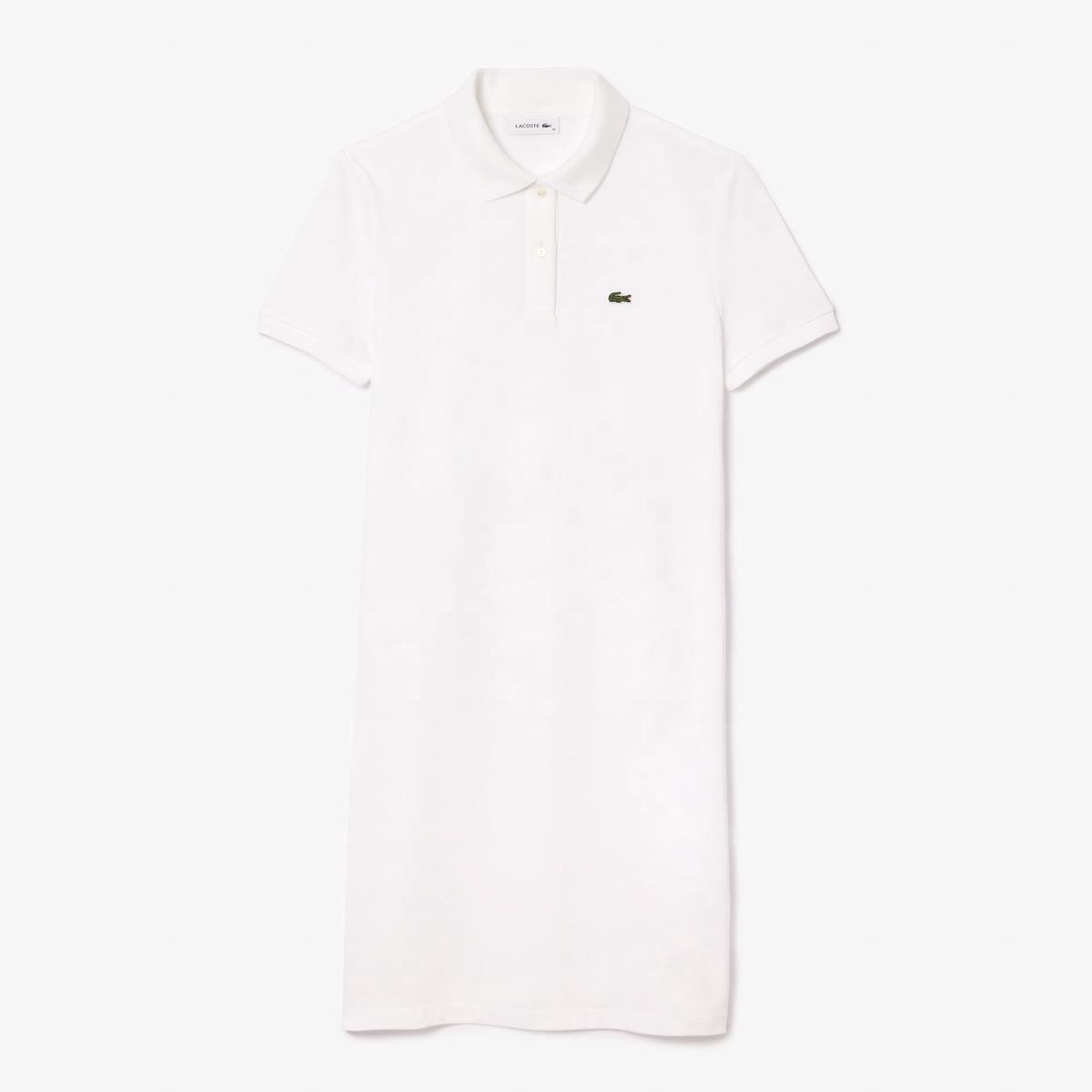 Womens Lacoste Pique Knit Polo Dress 8211 EF7767
