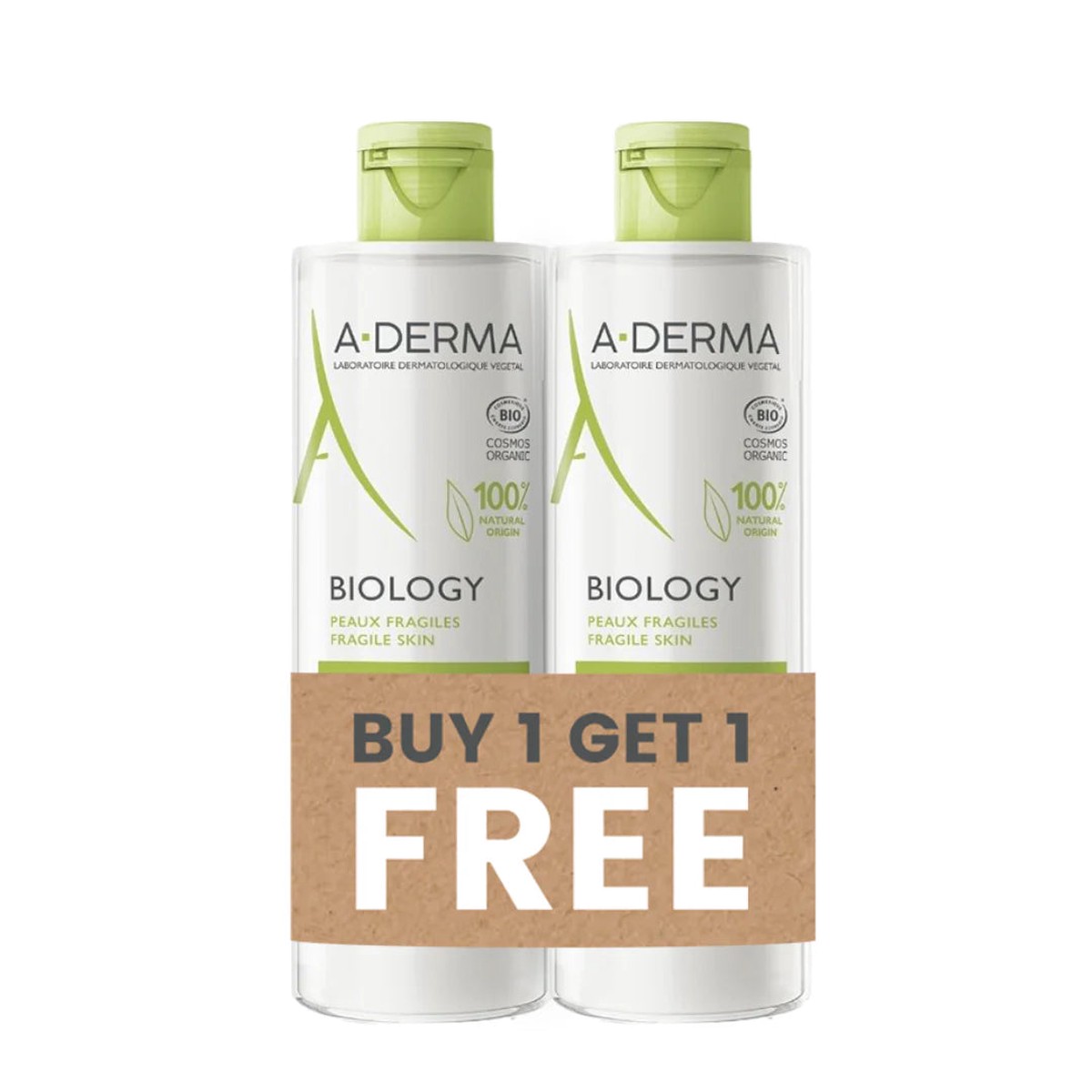 A-Derma Biology micellar water 400ml Buy One Get One