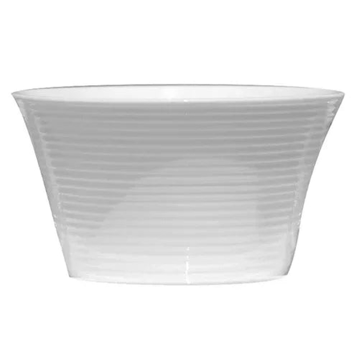 William Fine Bone BCSR.25.35 Soup Bowl, 11-1/2 oz., round, embossed, china, Solar Fine Bone