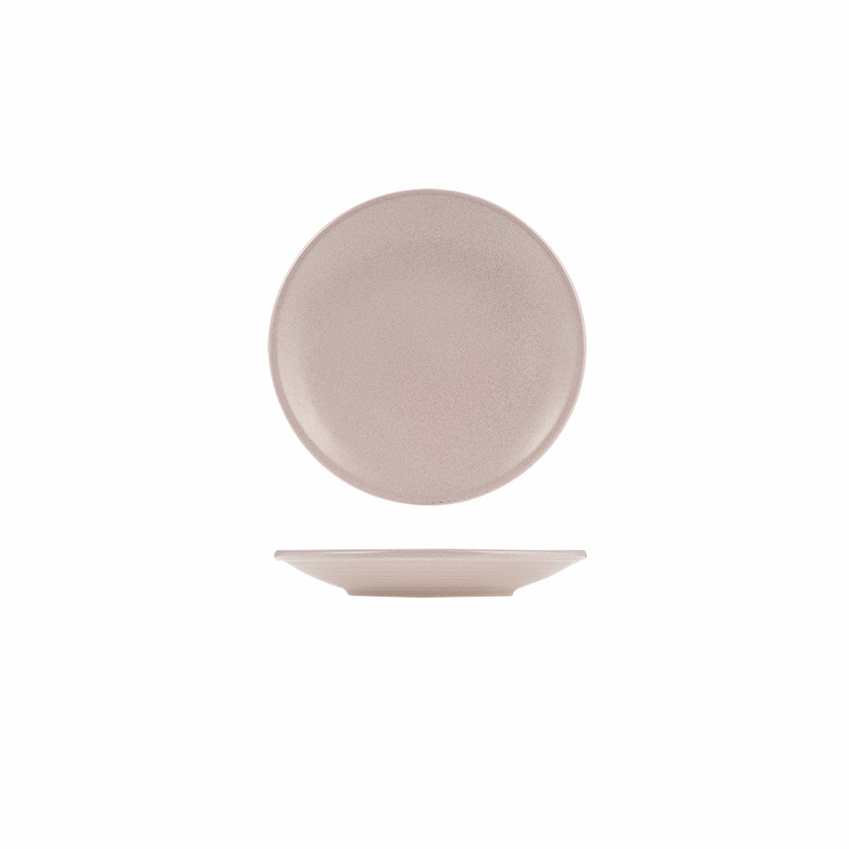 Zuma Pearl Blush - Coupe Tapas Plate 180mm: Pack of 6