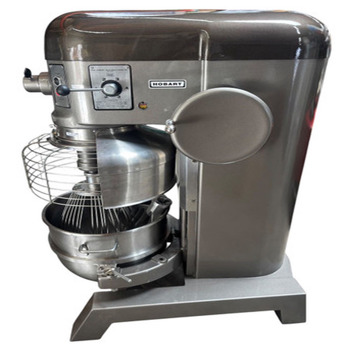 60 Quart Mixer Hobart H-600 NEW Bowl & 3 Attachments With Safety Cage Guard 200V #4867