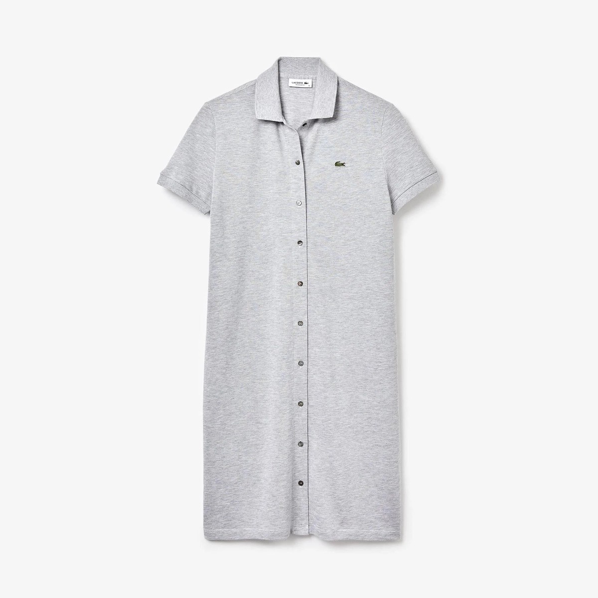 Women8217s Cotton Pique Buttoned Polo Dress 8211 EF5468